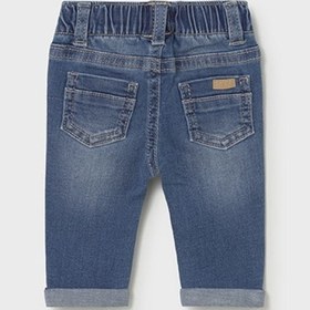 Resim Mayoral Yazlık Erkek Bebek Denim Pantolon Mavi - Mavi / 6-9 Ay 