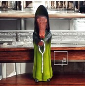 Resim İkonik Dövüş Sanatları Ustaları Fil Timsah Gergedan Kedi Köpek Meditasyon Figürleri 77-4 