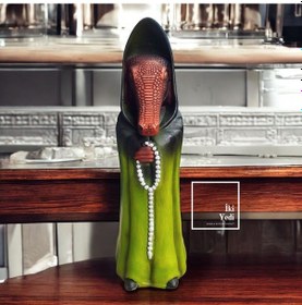 Resim İkonik Dövüş Sanatları Ustaları Fil Timsah Gergedan Kedi Köpek Meditasyon Figürleri 77-4 