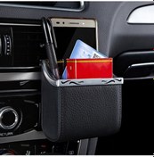 Resim Evrensel Araba Hava Havalandırma Dağı Outlet Saklama Kutusu Kasa Çanta Kılıfı Telefon Tutucu 1 Adet 