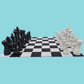 Resim Bahçe Satranç Seti (Şah Boy 85) 