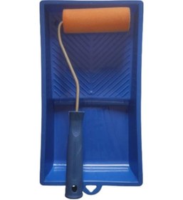 Resim Kadife Rulo Boyama Seti (Boya Tavası+Kadife Rulo 10 Cm) 