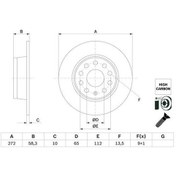 Resim BOSCH 0986479F23 Fr 5Q0615601B (WM931457) (Fiyat:2 Adet İçindir) 