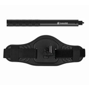 Resim B Paketi-giyilebilir Bel Braketi + 360 Bullet Time Görünmez Selfie Sopa Insta360 One R One X2 X Arka Bar Insta 360 Panoramik Aksesuar 
