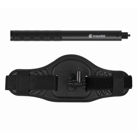 Resim B Paketi-giyilebilir Bel Braketi + 360 Bullet Time Görünmez Selfie Sopa Insta360 One R One X2 X Arka Bar Insta 360 Panoramik Aksesuar 