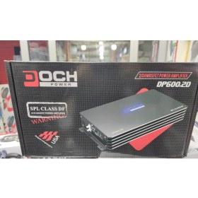 Resim Doch Power DP600.2 2 Kanallı Spl Df Class full range Oto Amfi 