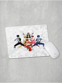 Resim Panorama Ajans Power Ranger Nostalji Süper Kahraman Old Mouse Pad 