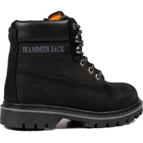 Resim Hammer Jack Merdane Bot Siyah Crazy Renk SİYAH CRAZY 