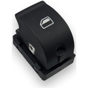 Resim Audi TT 2007-2010 Sağ Ön Kapı Cam Açma Düğmesi 8E0959855 