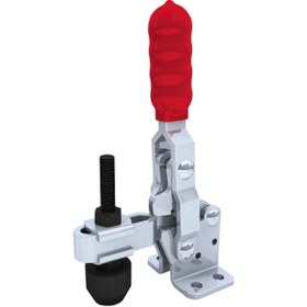 Resim MAMMUD GoodHand GH-11502-B Dikey Geçiş Kelepçesi | 150 kg Kapasiteli Düz Taban ve Oluklu Kol - Esnek Sabitl 