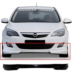 Resim Opel Astra J Hb Rieger Ön Ek Karlık Abs Plastik Mat Siyah 2009 2010 2011 2012 Makyajsız Kasa 