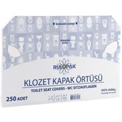 Resim Rulopak Klozet Kapak Örtüsü (250 YAPRAK) 