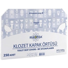 Resim Rulopak Klozet Kapak Örtüsü (250 YAPRAK) 