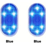 Resim Besthome1 Mavi 2li 7 Renk Dokunmatik Usb Şarjlı Araç İçi Led Aydınlatma 