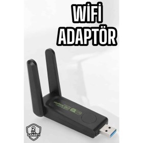 Resim Dual Band Wifi Alıcı Adaptör USB 3.0 Destekli 