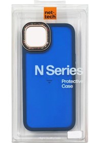 Resim Nettech İphone 14 Plus Uyumlu Nt-n027 Diamond Arka Koruma Kılıf - Gri Gri 