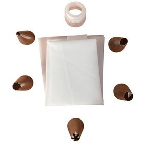 Resim Pastaland Dekoratif Duy Seti 6 Lı Takım Gümüş 