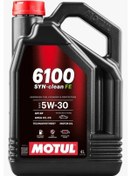 Resim Motul 6100 Syn-Clean Fe 5W-30 % 100 Sentetik Motor Yağı 4 L 