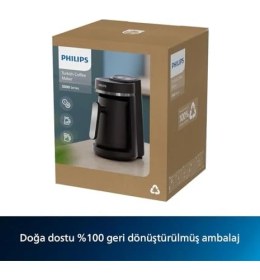 Resim Karokstore 5000 Serisi Türk Kahvesi Makinesi, Közde Türk Kahvesi Pişirme Fonksiyonu, Kullanımı Kolay Dokunmatik Tuşlar, Siyah & Metal, HDA150/61 