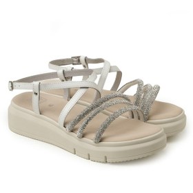 Resim Sandalet Kadın Diğer 8h5193pm Comart Vıtello Pelle B2 Bianco Beyaz 