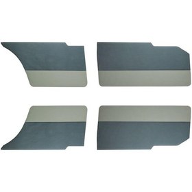 Resim 131 Doğan Kapı İç Panelleri Ym Düz Kumaş Mavi - Öz-iş 