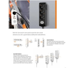 Resim Viko Multi-Let Üçlü Priz Klemensli (Kablosuz) 