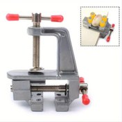 Resim Kompakt Mini Bank Mengenesi - DIY Takı, Saat Tamiri & Hobi El Sanatları için Çok Yönlü Masa Kelepçesi 