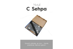 Resim He Dizayn Aksesuar Metal C Sehpa - Koltuk Yanı Laptop Sehpası Minimal Tasarım 