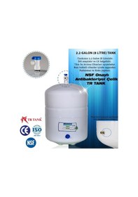Resim WaterMelon Wm21 Premium 5+5 Ultramineral 8 Litre Metal Tanklı 10 Aşamalı Pompalı Süper Sarım Membranlı Su Arıtma Cihazı 