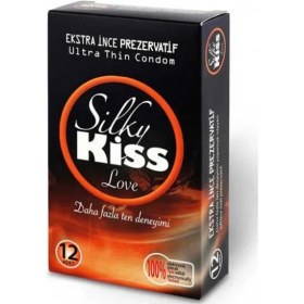Resim Sınırsız Market Silky Kiss Love Ekstra Ince Prezervatif 