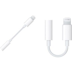 Resim LIGHTNING Ios 7 8 X Plus Kulaklık Çevirici Lightning Aux Dönüştürücü 
