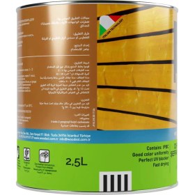 Resim Woodsol Latygrund Dış Mekan Yarı Şeffaf Renkli Ahşap Astar 0000 Clear 2.5 l 