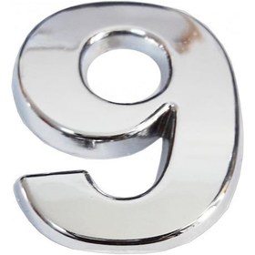 Resim Cemax Krom Yapışkanlı 9 Rakamı 5 Cm - Blba-290333 