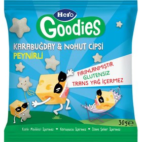 Resim HERO Goodies Peynir Tadında Karabuğday ve Nohut Cipsi 