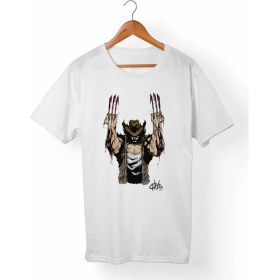 Resim Muggkuppa Wolverine Logan Çocuk Beyaz T-Shirt 