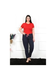 Resim Akbeniz Kadın Pamuklu Büyük Beden Alt Pijama 27472-lacivert Lacivert 