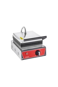 Resim KARACASAN Endüstriyel Elektrikli Döküm Kare Waffle Makinesi 2 Li 