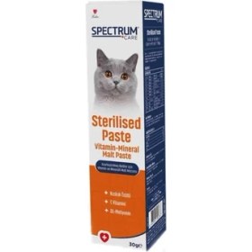 Resim TeknoKapsül Care Kısırlaştırılmıştırlaştırılmış Kediler Için Vitaminli Malt Paste 30 Gram 