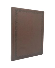 Resim Gıpta Şeref Deft. İp.dkş.deri Kap.def.20x28 160yp. Koyu Kahverengi Koyu Kahverengi 
