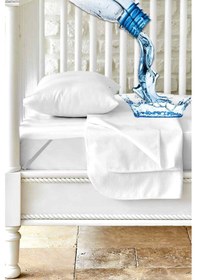 Resim Altın Karma Bebe Sıvı Geçirmez Micro Alez 60x120 Cm Beyaz 