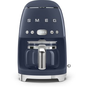 Resim Smeg Navy Blue Filtre Kahve Makinesi DCF02NBEU 