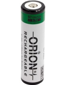 Resim Orion 1500 mAh 3.7 V 18650L Başlı Li-Ion Şarj Edilebilir Pil 