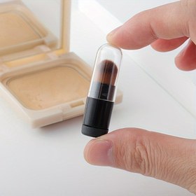 Resim 2 Adet Mini Yumuşak Tüylü Dudak Fırçası Seti, ABS Plastik Sap, Naylon Tüyleri, Toz Korumalı, Düşük Alerjik, Normal Cilt, Temizlemesi ve Taşınması Kolay, Ruj ve Dudak Parlatıcı Uygulaması İçin 