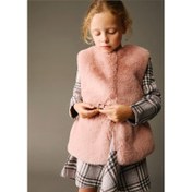 Resim Mayoral Kız Çocuk Kemerli Kürk Yelek 4315 (25K4315) 