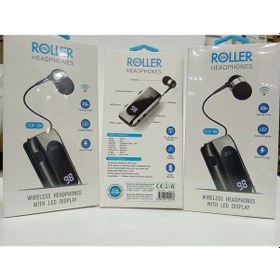Resim Subzero SW11 Led Ekranlı Makaralı Kablosuz Kulak İçi Kulaklık 