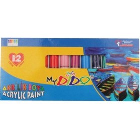 Resim Südor Mydido Akrilik Boya 12X9 ML Tüp My14 Çok Renkli 