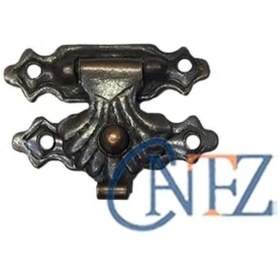 Resim YNT İthalat Kutu, Tavla Klipsi, Ön Kilidi No:1 - 22x16 Eskitme, 1 Adet 