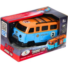 Resim NW NessiWorld Işıklı Sesli Duman Çıkaran Sürtmeli Minibüs LDP-2A 