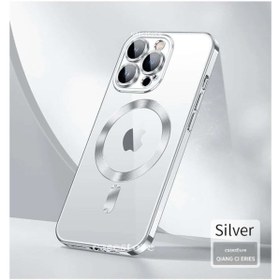 Resim m.tk moveteck Iphone 11 Uyumlu Kılıf Kamera Lens Üstü Kaplama Korumalı Manyetik Magsafe Renkli Şeffaf 