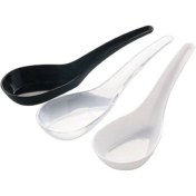 Resim Beyaz Plastik Kaşık Seti, 50 Adet, Hafif ve Dayanıklı, Pratik Kullanım 